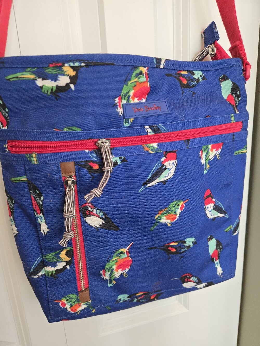 Vera Bradley Tody Bird Crossbody "Lighten Up Travel Ready"